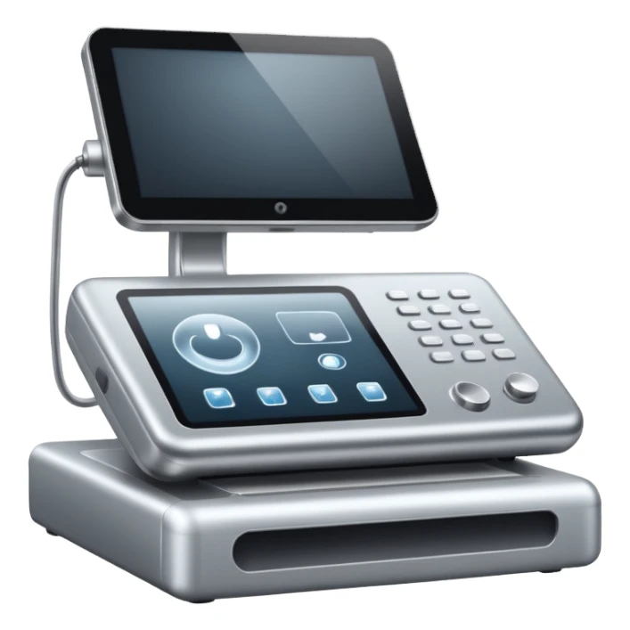 large expensive ultrasound machine sticker