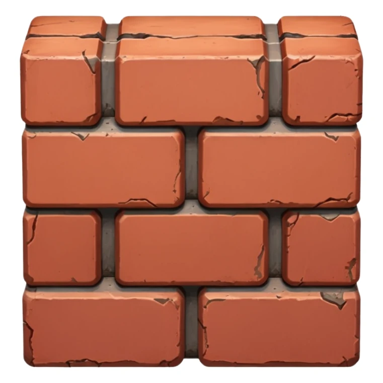 one brick emoji sticker