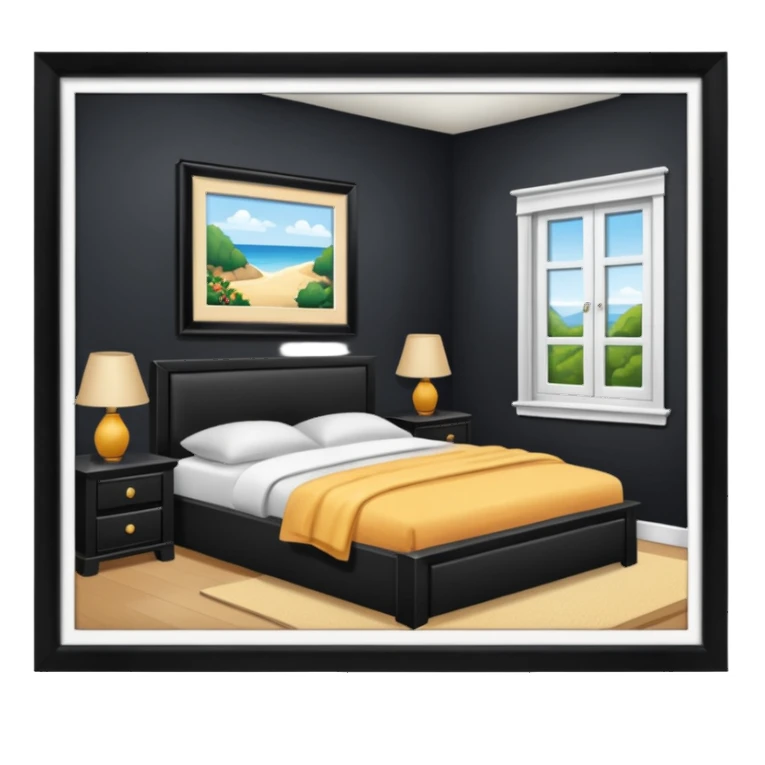 entering in bedroom sticker