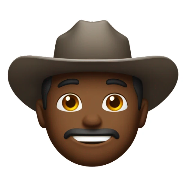 😛 with a cowboy hat sticker