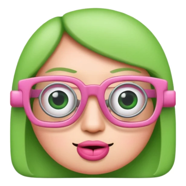 SPAM EYE glasses sticker