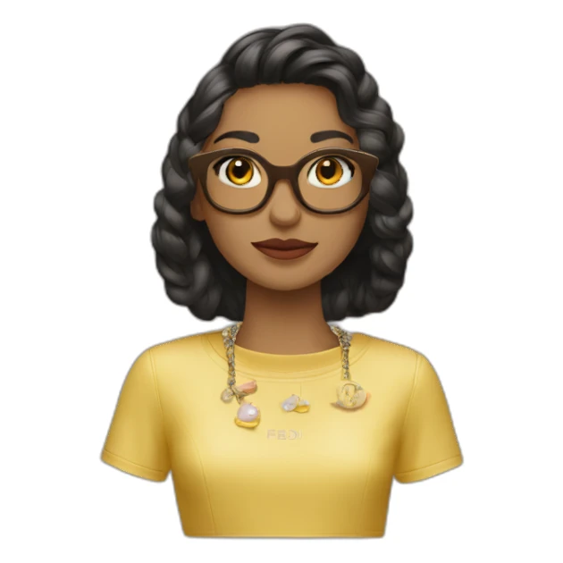 Футболка FENDI sticker