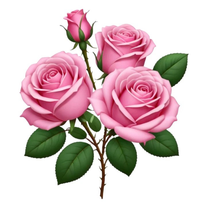 pink rosas  sticker
