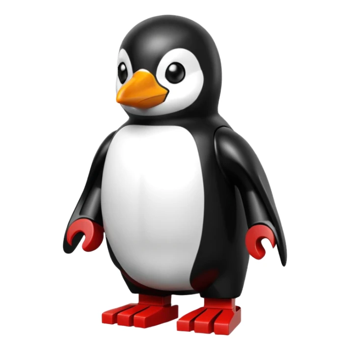 Penguin spiderman Lego  sticker