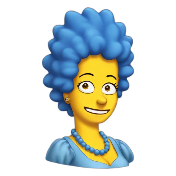 Marge simpson sticker