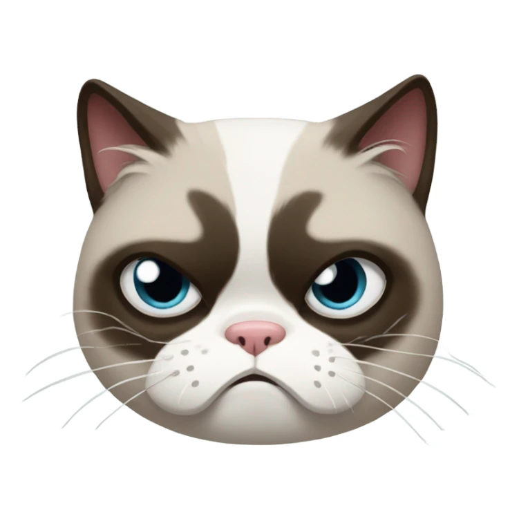 Grumpy cat  sticker