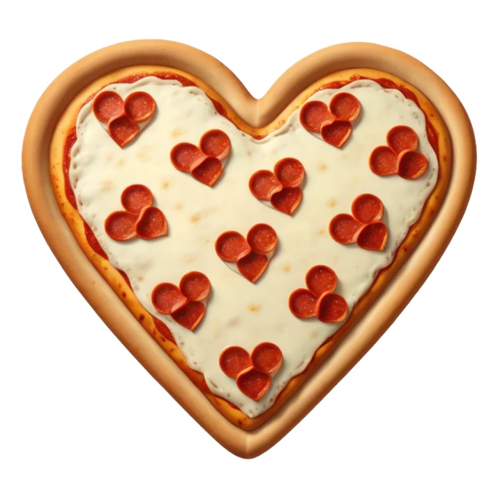 A loving pizza  sticker