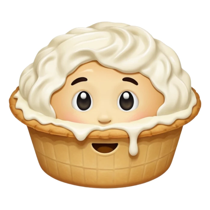 pie in the face sticker