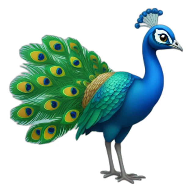 cute Peacock sticker