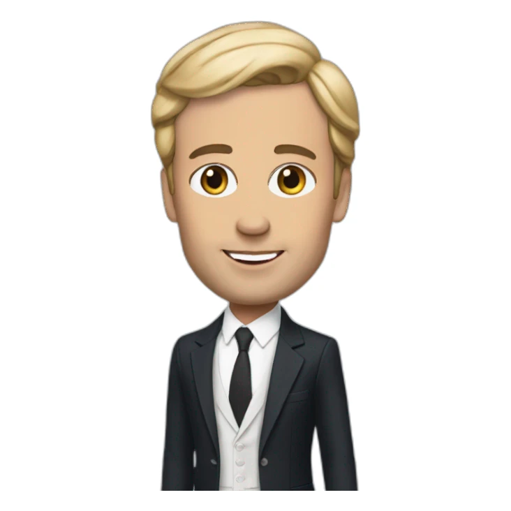 Make Macron look like a Barbie sticker