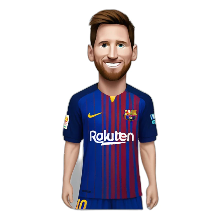 Messi sur halland sticker