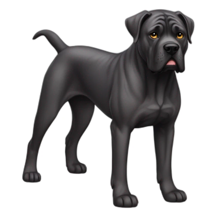 Dog Cane Corso full body sticker