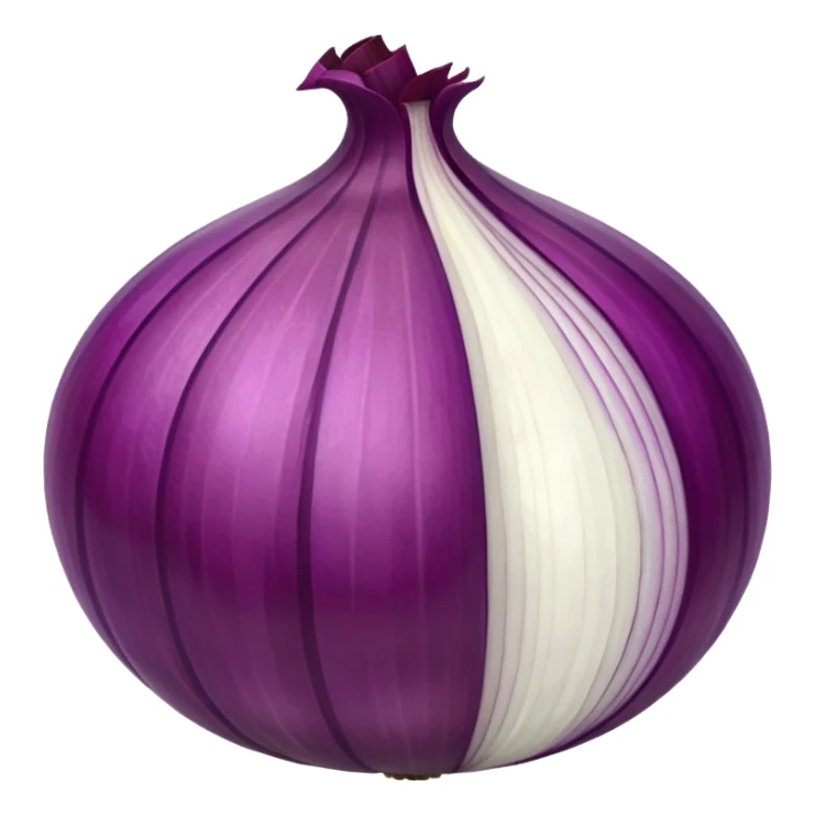 red onion sticker