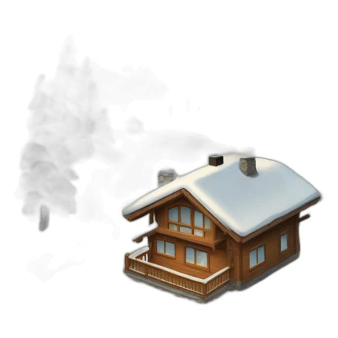 Cottage ski resorts sticker