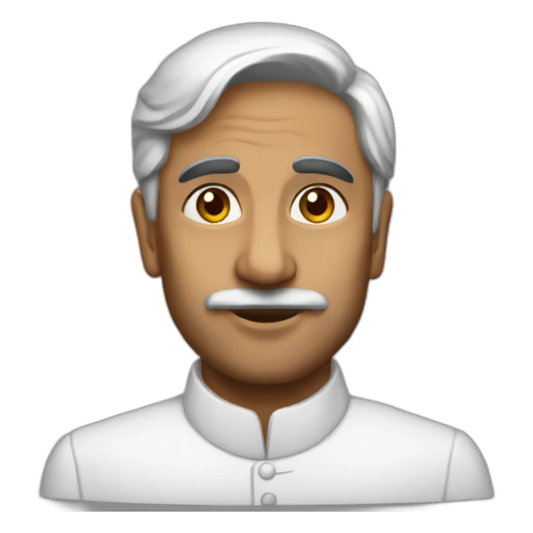 M.F. Hussain sticker