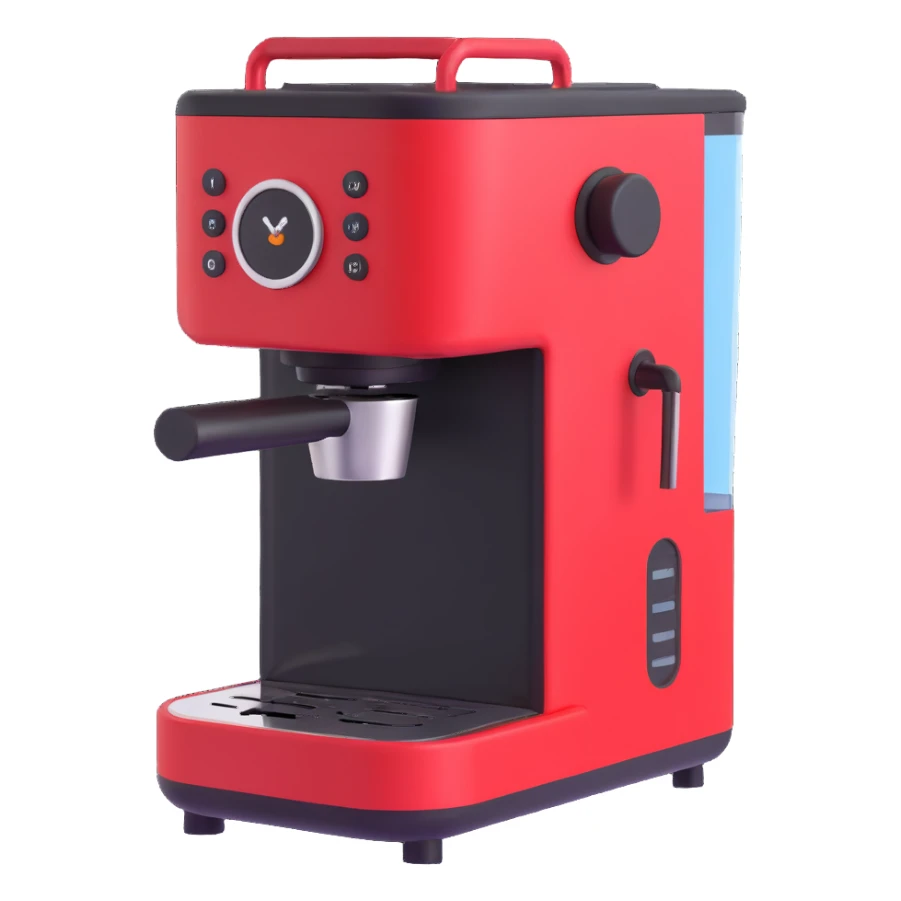 coffee machine sticker
