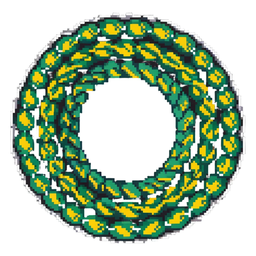 circle of snakes, multiple snakes arranged in a circular pattern sticker
