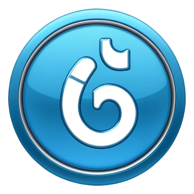 BLUE TIK TOK TICK sticker