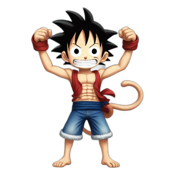 Monkey.D.Luffy gear 5 sticker