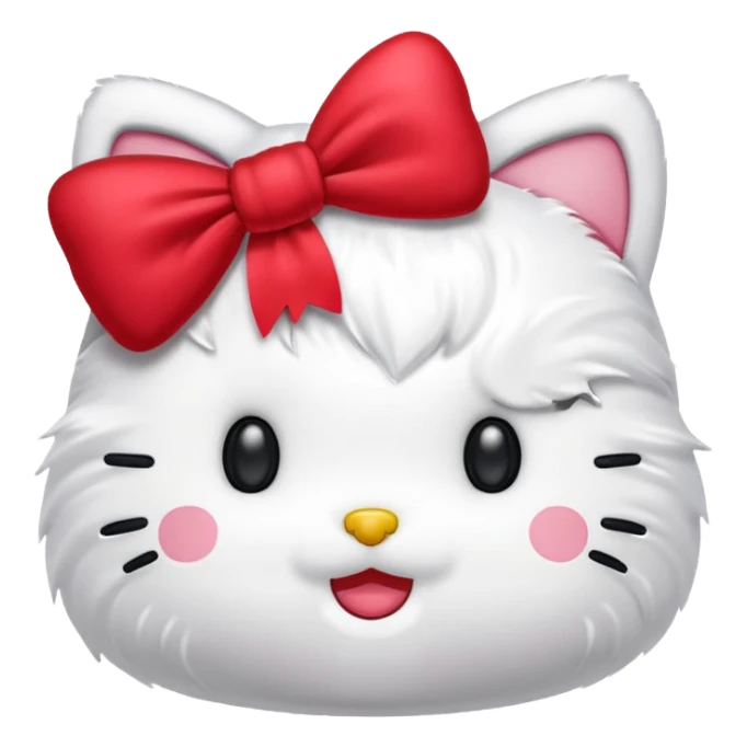 As un emoji de Hello Kitty más parecido  sticker