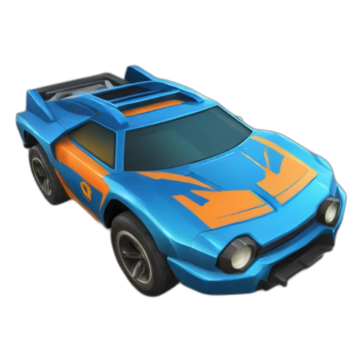 Rocket league car sticker
