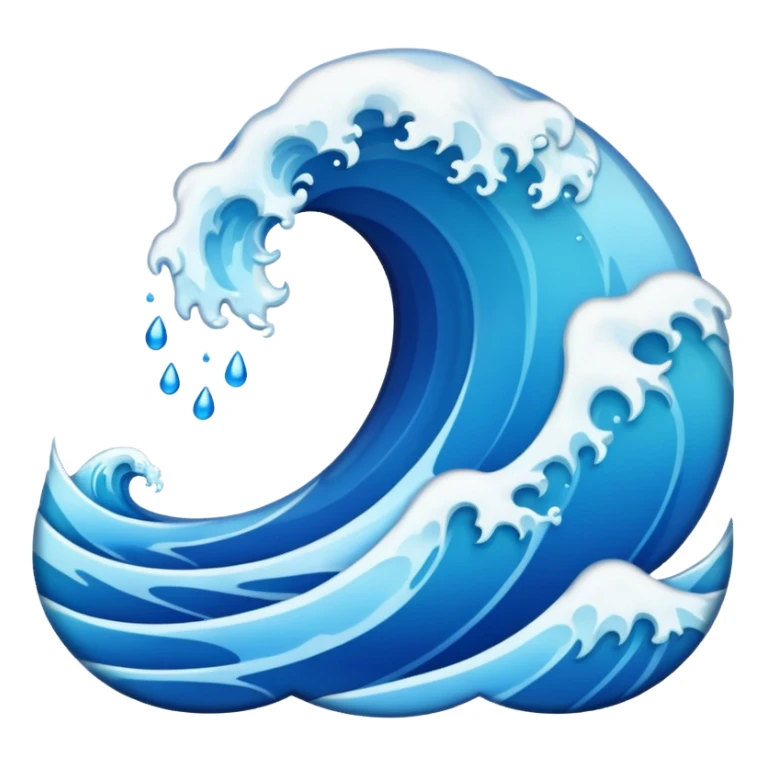 Waves sticker