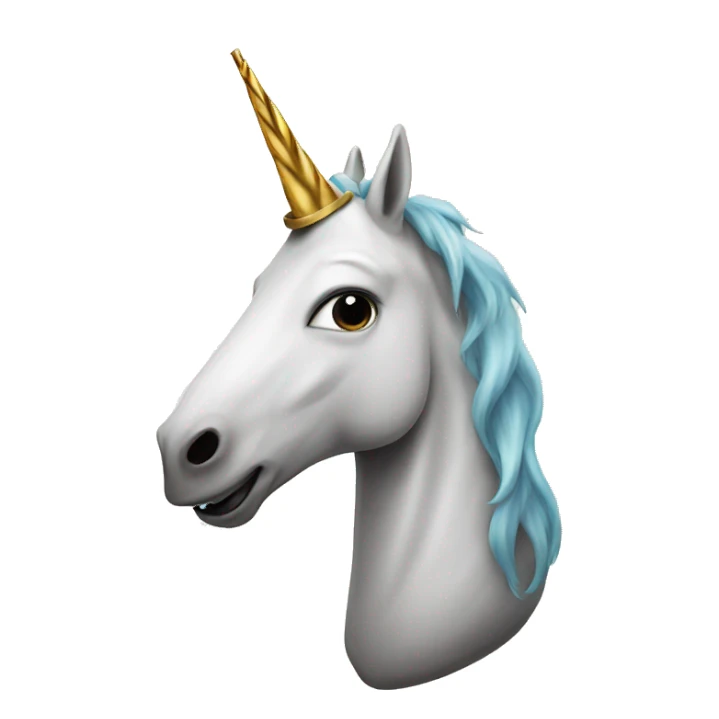 Unicorn smoking sticker