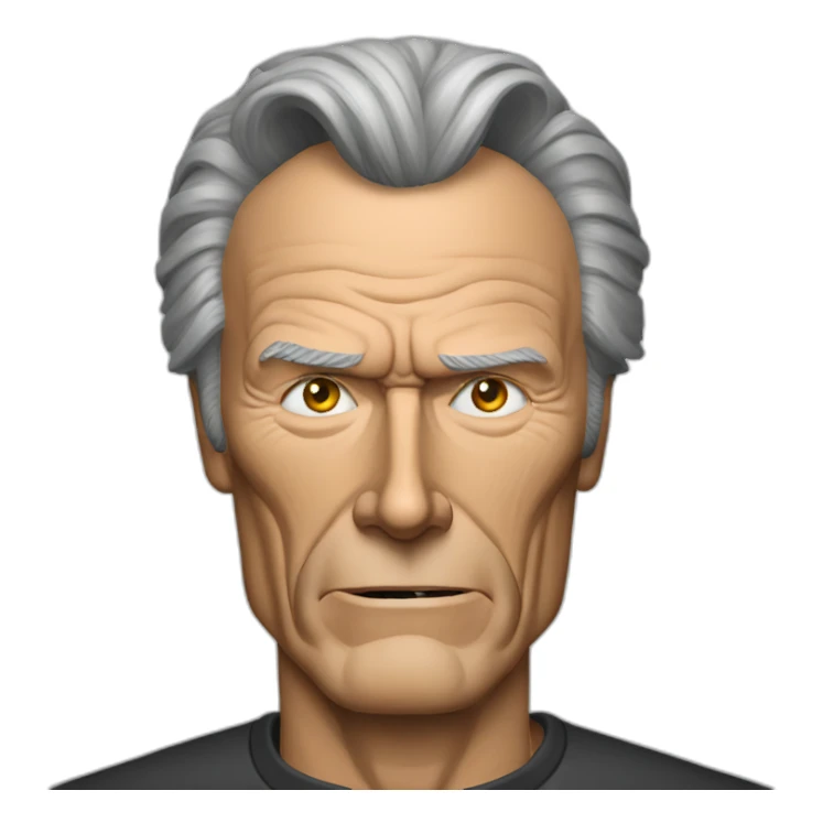 clint eastwood sticker
