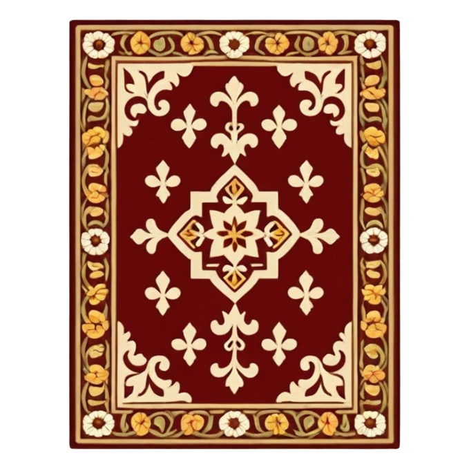 traditional carpet sticker