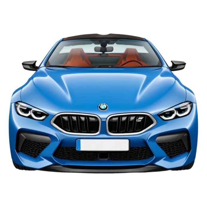 Машина BMW m8 campitisen sticker
