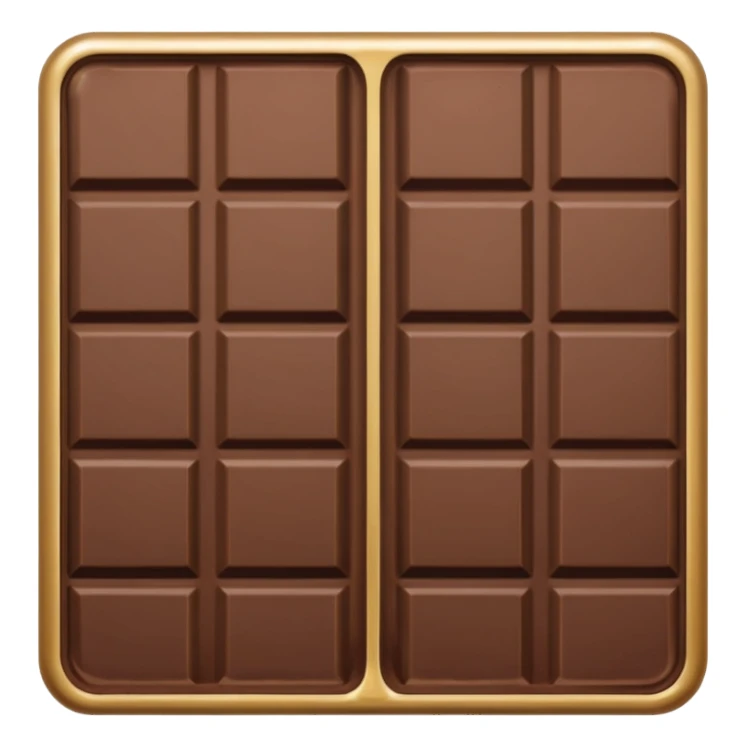 chocolate bar sticker