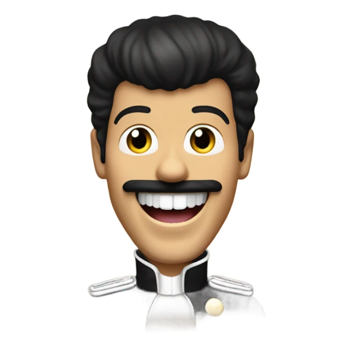 Freddie Mercury sexy smile
 sticker