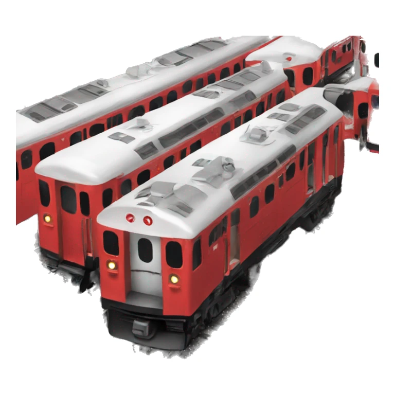 red boston mbta train sticker