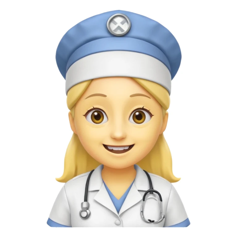 minion yellow nurse sticker