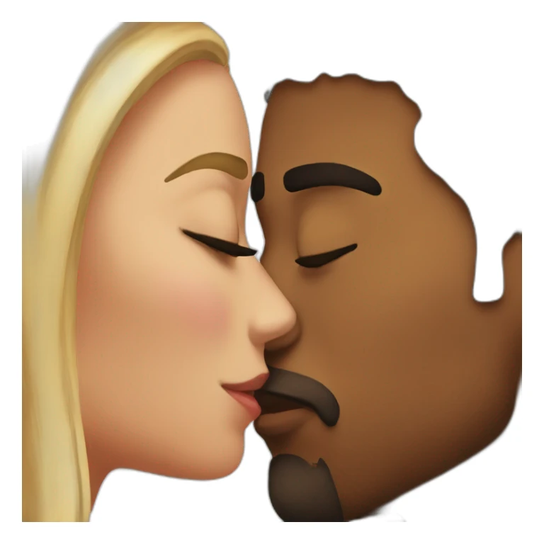 kissing the girlfriend sticker