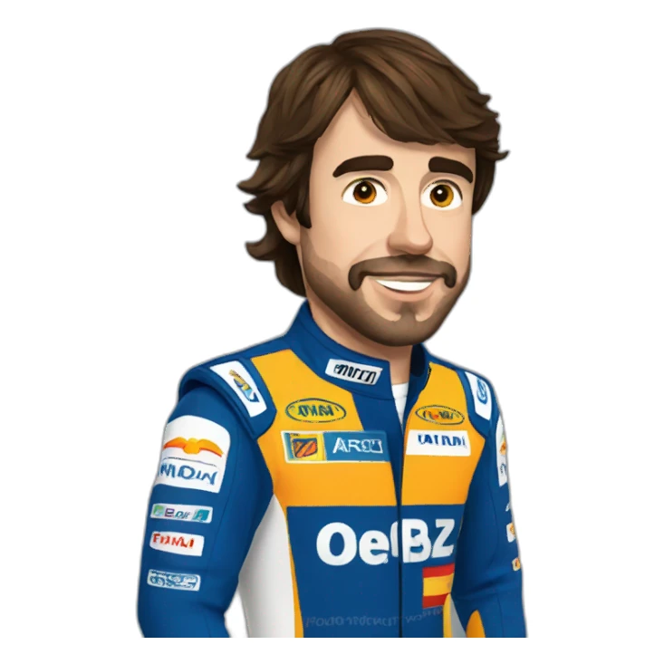 Chad Fernando Alonso sticker
