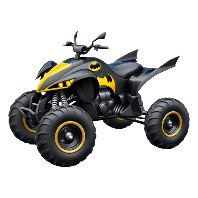 batmobile atv raptor 700 sticker