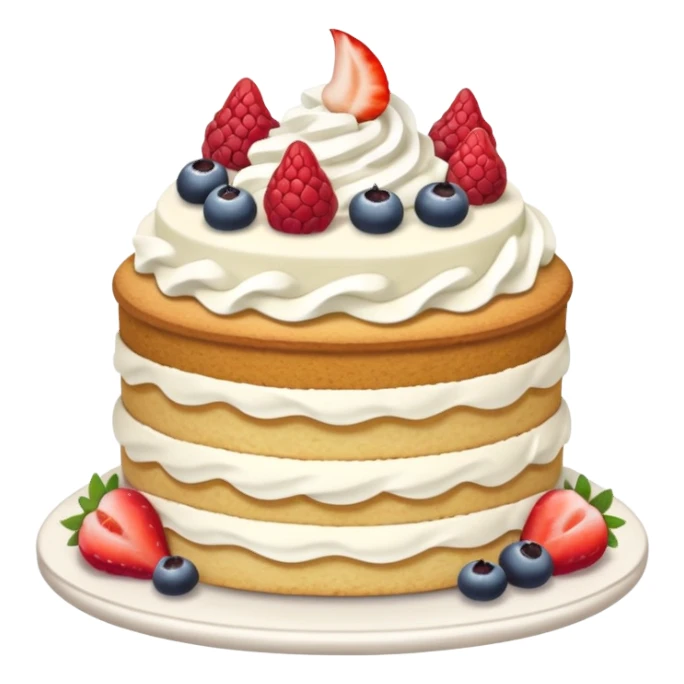 cake and short cake sticker