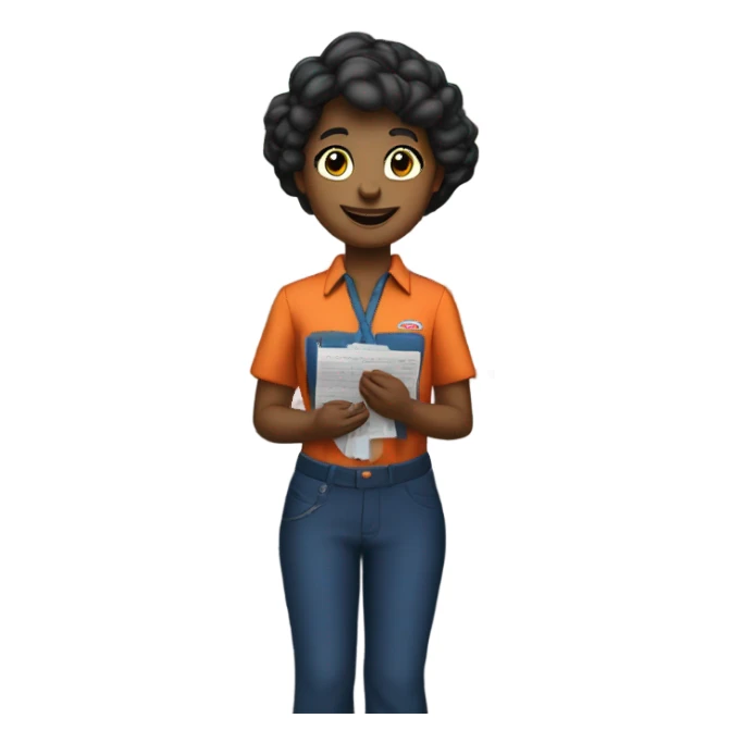 Gas station cashier  sticker