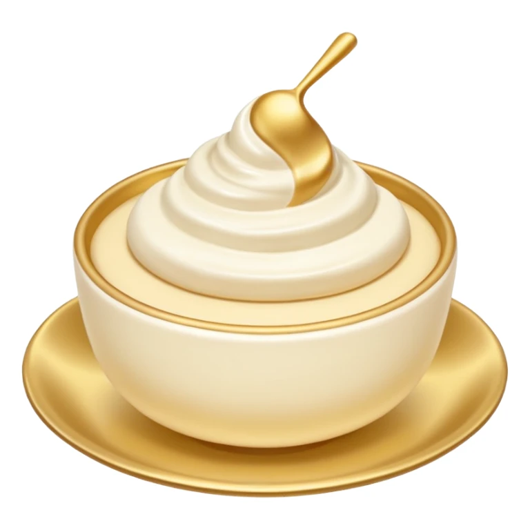 crème avec ecriture sticker