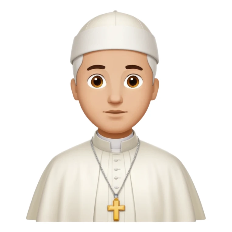 Pope Leo in Abu Dhabi  sticker