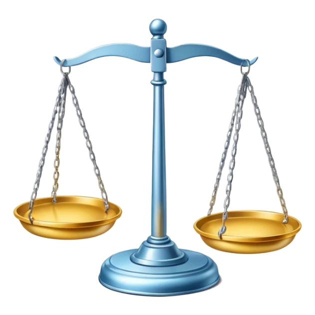 scale balancing different price tags sticker