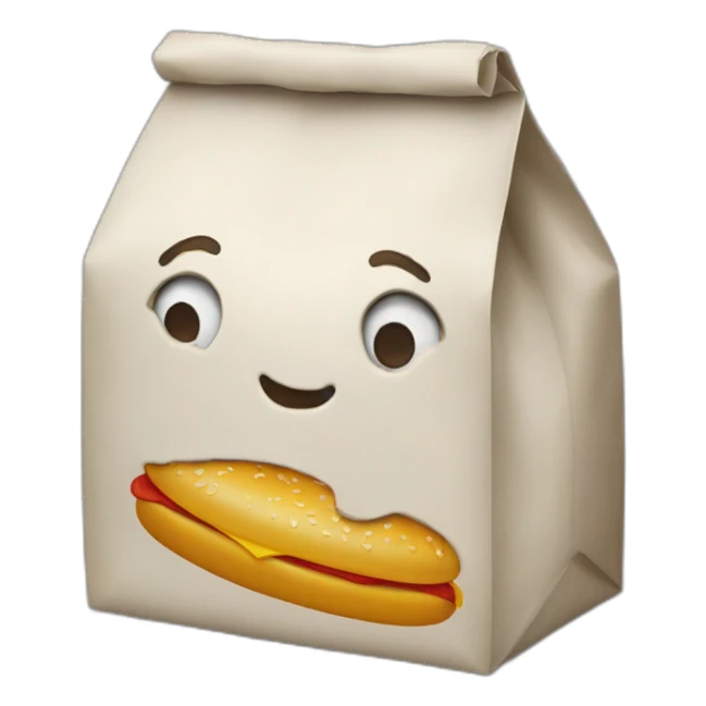 McDonald’s bag sticker