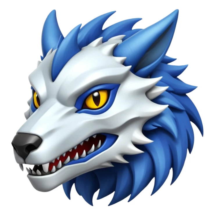 Fionbri-Wickerbeast-Sergal-Protogen-Vernid-hybrid sticker