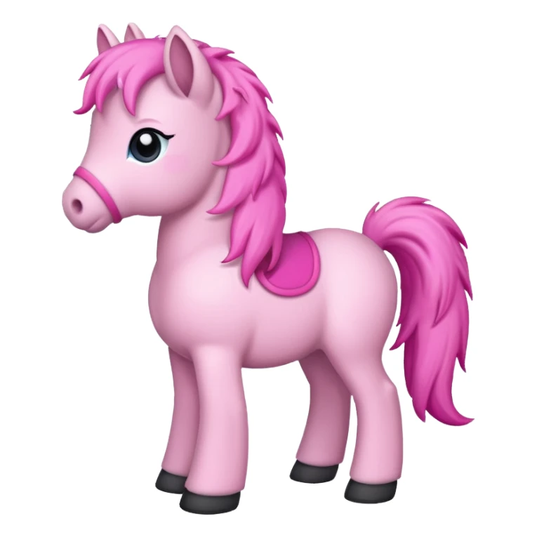 Pink pony sticker