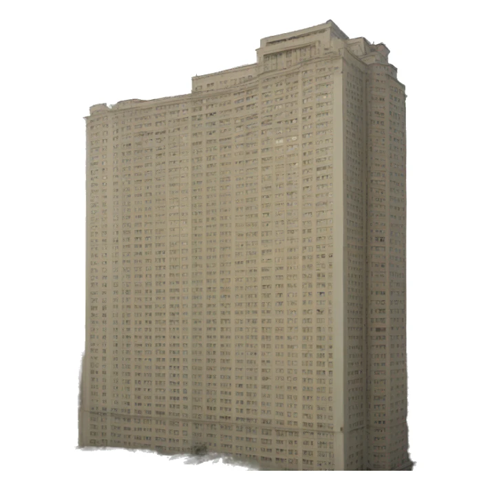 high-rise building in the USSR sticker