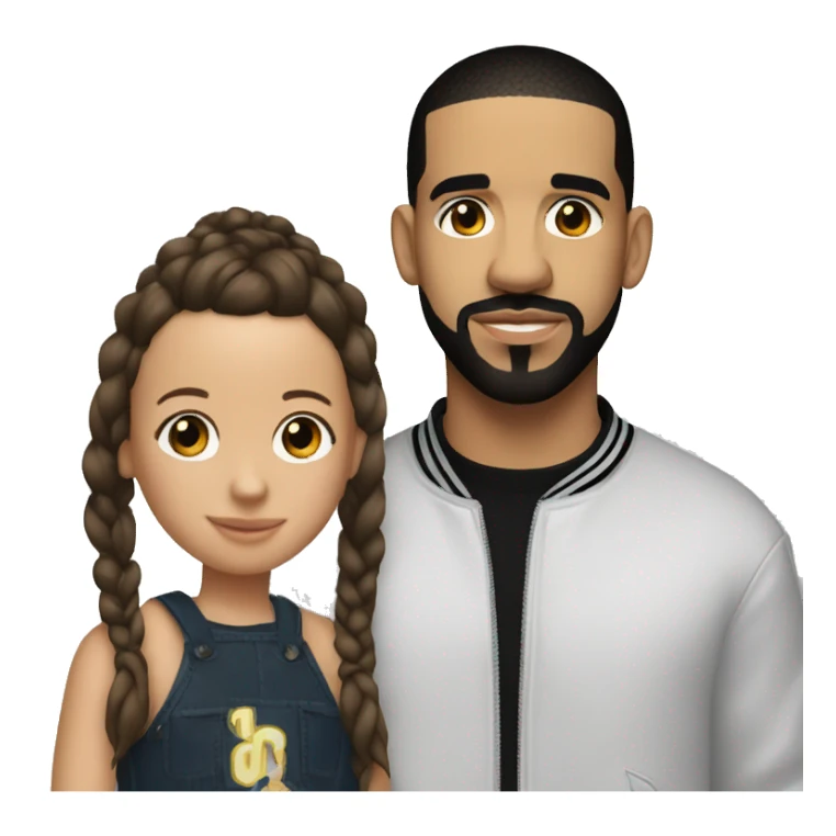 Drake and Millie Bobby Brown sticker