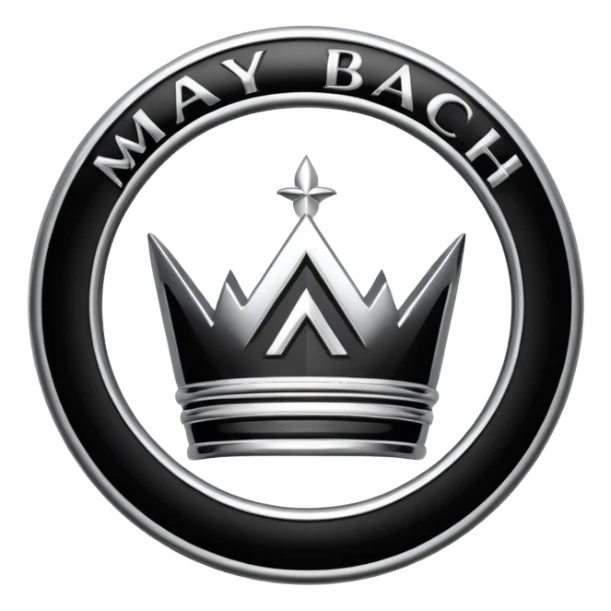 Maybach logo emblem sticker