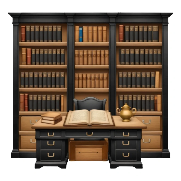 archives room 18th century sticker