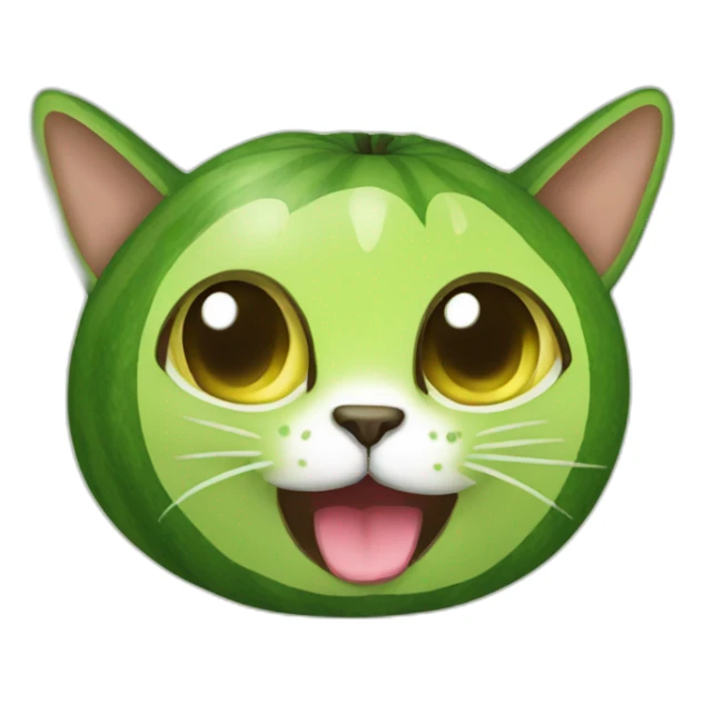avocadocat sticker